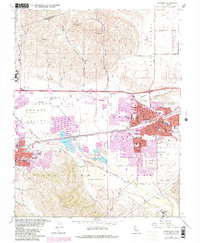 Download a high-resolution, GPS-compatible USGS topo map for Livermore, CA (1981 edition)