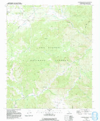 Download a high-resolution, GPS-compatible USGS topo map for Lockwood Valley, CA (1991 edition)