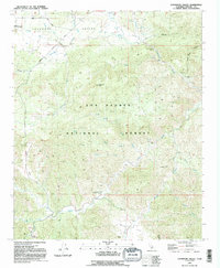 Download a high-resolution, GPS-compatible USGS topo map for Lockwood Valley, CA (1991 edition)