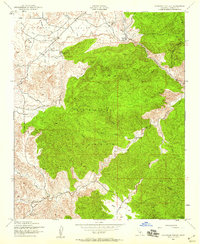 Download a high-resolution, GPS-compatible USGS topo map for Lockwood Valley, CA (1959 edition)