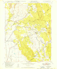 Download a high-resolution, GPS-compatible USGS topo map for Loma Rica, CA (1949 edition)
