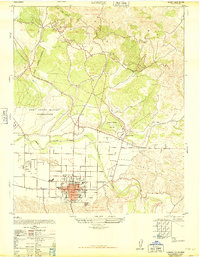 preview thumbnail of historical topo map of Lompoc, CA in 1947