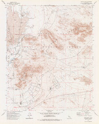 Download a high-resolution, GPS-compatible USGS topo map for Lone Butte, CA (1976 edition)
