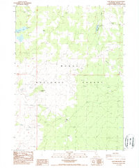 Download a high-resolution, GPS-compatible USGS topo map for Lone Pine Butte, CA (1988 edition)