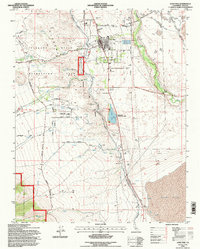 Download a high-resolution, GPS-compatible USGS topo map for Lone Pine, CA (1997 edition)