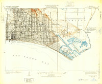 preview thumbnail of historical topo map of California, United States in 1925