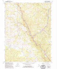 Download a high-resolution, GPS-compatible USGS topo map for Longvale, CA (1994 edition)
