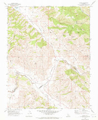 Download a high-resolution, GPS-compatible USGS topo map for Lonoak, CA (1973 edition)
