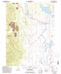 Download a high-resolution, GPS-compatible USGS topo map for Lookout, CA (1996 edition)