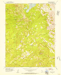 preview thumbnail of historical topo map of El Dorado County, CA in 1952