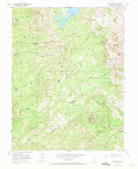 Download a high-resolution, GPS-compatible USGS topo map for Loon Lake, CA (1971 edition)