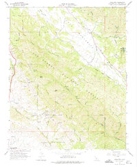 Download a high-resolution, GPS-compatible USGS topo map for Lopez Mountain, CA (1974 edition)