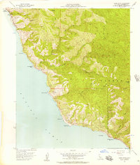 Download a high-resolution, GPS-compatible USGS topo map for Lopez Point, CA (1957 edition)
