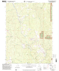 Download a high-resolution, GPS-compatible USGS topo map for Lord-Ellis Summit, CA (2001 edition)