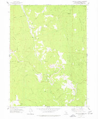 preview thumbnail of historical topo map of Humboldt County, CA in 1973