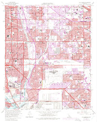 preview thumbnail of historical topo map of Los Alamitos, CA in 1964