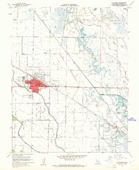 Download a high-resolution, GPS-compatible USGS topo map for Los Banos, CA (1961 edition)