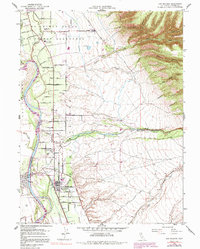 Download a high-resolution, GPS-compatible USGS topo map for Los Molinos, CA (1991 edition)