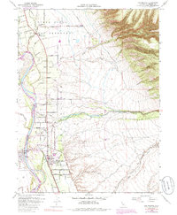 Download a high-resolution, GPS-compatible USGS topo map for Los Molinos, CA (1985 edition)