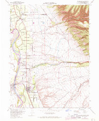 Download a high-resolution, GPS-compatible USGS topo map for Los Molinos, CA (1971 edition)