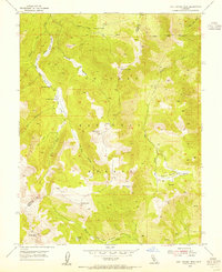 Download a high-resolution, GPS-compatible USGS topo map for Lost Cannon Peak, CA (1955 edition)