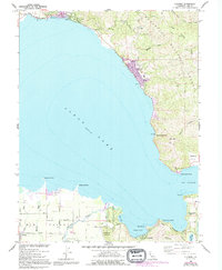 Download a high-resolution, GPS-compatible USGS topo map for Lucerne, CA (1994 edition)