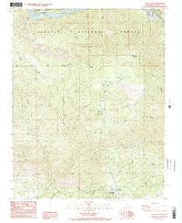 Download a high-resolution, GPS-compatible USGS topo map for Luckett Mountain, CA (1987 edition)