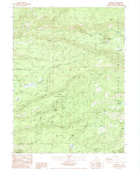 Download a high-resolution, GPS-compatible USGS topo map for Lyonsville, CA (1985 edition)
