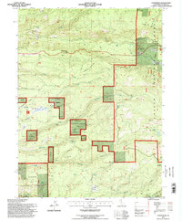 Download a high-resolution, GPS-compatible USGS topo map for Lyonsville, CA (1998 edition)
