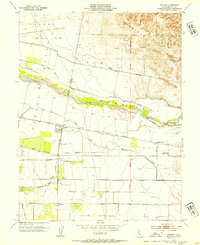 Download a high-resolution, GPS-compatible USGS topo map for Madison, CA (1954 edition)