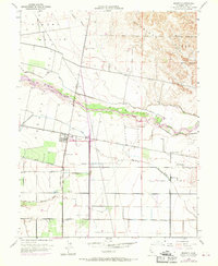 Download a high-resolution, GPS-compatible USGS topo map for Madison, CA (1970 edition)