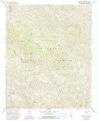 Download a high-resolution, GPS-compatible USGS topo map for Madulce Peak, CA (1989 edition)