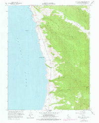 preview thumbnail of historical topo map of Mendocino County, CA in 1960