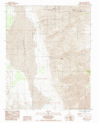Download a high-resolution, GPS-compatible USGS topo map for Manly Fall, CA (1984 edition)