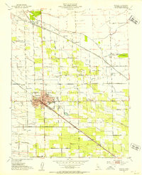 Download a high-resolution, GPS-compatible USGS topo map for Manteca, CA (1953 edition)