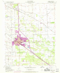 Download a high-resolution, GPS-compatible USGS topo map for Manteca, CA (1969 edition)