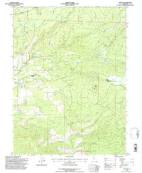 Download a high-resolution, GPS-compatible USGS topo map for Manton, CA (1997 edition)