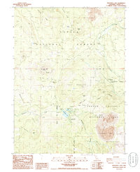 Download a high-resolution, GPS-compatible USGS topo map for Manzanita Lake, CA (1985 edition)