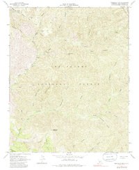 Download a high-resolution, GPS-compatible USGS topo map for Manzanita Mtn, CA (1986 edition)