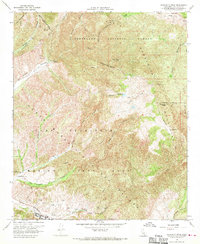 Download a high-resolution, GPS-compatible USGS topo map for Margarita Peak, CA (1970 edition)