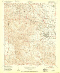 Download a high-resolution, GPS-compatible USGS topo map for Maricopa, CA (1951 edition)