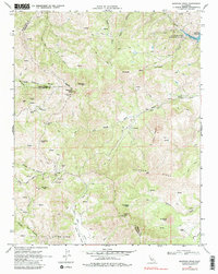 Download a high-resolution, GPS-compatible USGS topo map for Mariposa Peak, CA (1982 edition)