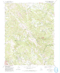Download a high-resolution, GPS-compatible USGS topo map for Mark West Springs, CA (1993 edition)