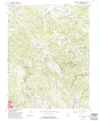 Download a high-resolution, GPS-compatible USGS topo map for Mark West Springs, CA (1993 edition)