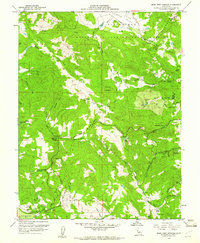 Download a high-resolution, GPS-compatible USGS topo map for Mark West Springs, CA (1961 edition)