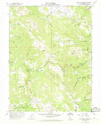 Download a high-resolution, GPS-compatible USGS topo map for Mark West Springs, CA (1968 edition)