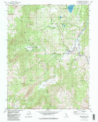 preview thumbnail of historical topo map of Markleeville, CA in 1979