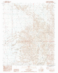 Download a high-resolution, GPS-compatible USGS topo map for Martins Well, CA (1985 edition)