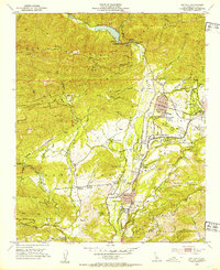 preview thumbnail of historical topo map of Ventura County, CA in 1952