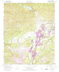 Download a high-resolution, GPS-compatible USGS topo map for Matilija, CA (1974 edition)